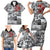 ANZAC Day Gallipoli Campaign Family Matching Short Sleeve Bodycon Dress and Hawaiian Shirt To The End They Remain