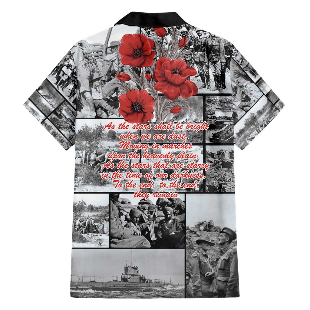 ANZAC Day Gallipoli Campaign Family Matching Tank Maxi Dress and Hawaiian Shirt To The End They Remain LT9 - Polynesian Pride