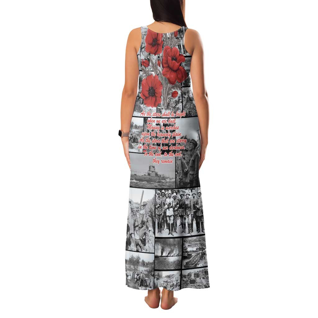 ANZAC Day Gallipoli Campaign Family Matching Tank Maxi Dress and Hawaiian Shirt To The End They Remain LT9 - Polynesian Pride