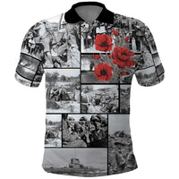 ANZAC Day Gallipoli Campaign Polo Shirt To The End They Remain