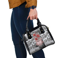 ANZAC Day Gallipoli Campaign Shoulder Handbag To The End They Remain