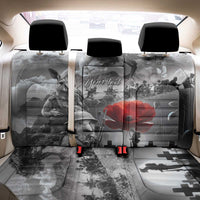 Black ANZAC Day The Battle of Lone Pine Back Car Seat Cover Kiwi-Kangaroo Soldier Lest We Forget