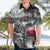 Black ANZAC Day The Battle of Lone Pine Hawaiian Shirt Kiwi-Kangaroo Soldier Lest We Forget