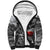 Black ANZAC Day The Battle of Lone Pine Sherpa Hoodie Kiwi-Kangaroo Soldier Lest We Forget