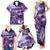 Purple ANZAC Day The Battle of Lone Pine Family Matching Tank Maxi Dress and Hawaiian Shirt Kiwi-Kangaroo Soldier Lest We Forget