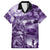Purple ANZAC Day The Battle of Lone Pine Hawaiian Shirt Kiwi-Kangaroo Soldier Lest We Forget