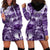 Purple ANZAC Day The Battle of Lone Pine Hoodie Dress Kiwi-Kangaroo Soldier Lest We Forget