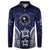 FSM Chuuk States Button Sweatshirt Micronesia Six 9 One Polynesian Tribal Pattern