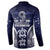FSM Chuuk States Button Sweatshirt Micronesia Six 9 One Polynesian Tribal Pattern
