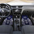 FSM Chuuk States Car Mats Micronesia Six 9 One Polynesian Tribal Pattern