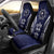 FSM Chuuk States Car Seat Cover Micronesia Six 9 One Polynesian Tribal Pattern