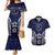 FSM Chuuk States Couples Matching Mermaid Dress and Hawaiian Shirt Micronesia Six 9 One Polynesian Tribal Pattern