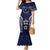 FSM Chuuk States Family Matching Mermaid Dress and Hawaiian Shirt Micronesia Six 9 One Polynesian Tribal Pattern