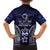 FSM Chuuk States Family Matching Short Sleeve Bodycon Dress and Hawaiian Shirt Micronesia Six 9 One Polynesian Tribal Pattern