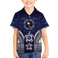 FSM Chuuk States Family Matching Summer Maxi Dress and Hawaiian Shirt Micronesia Six 9 One Polynesian Tribal Pattern