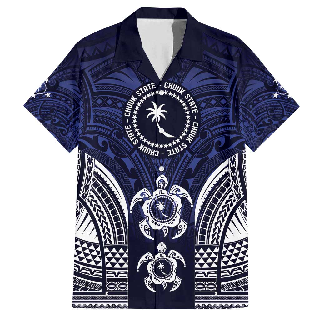 FSM Chuuk States Family Matching Tank Maxi Dress and Hawaiian Shirt Micronesia Six 9 One Polynesian Tribal Pattern