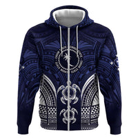 FSM Chuuk States Hoodie Micronesia Six 9 One Polynesian Tribal Pattern