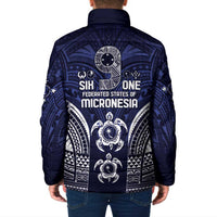 FSM Chuuk States Padded Jacket Micronesia Six 9 One Polynesian Tribal Pattern LT9 - Polynesian Pride