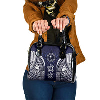 FSM Chuuk States Shoulder Handbag Micronesia Six 9 One Polynesian Tribal Pattern