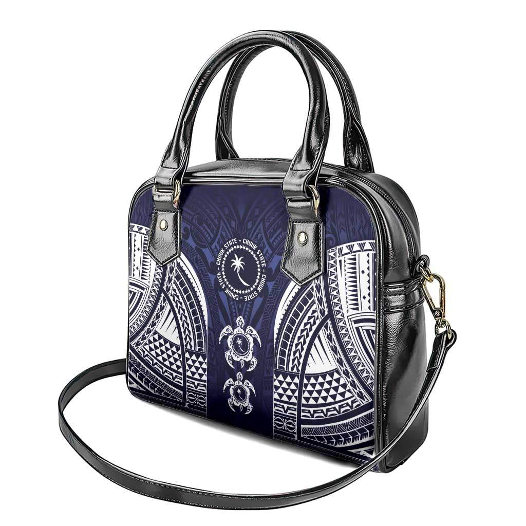 FSM Chuuk States Shoulder Handbag Micronesia Six 9 One Polynesian Tribal Pattern