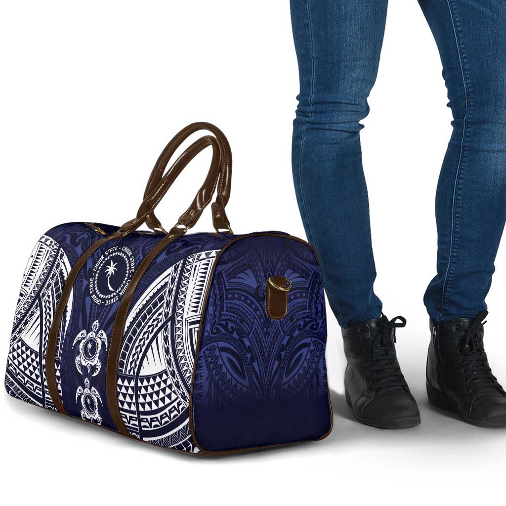 FSM Chuuk States Travel Bag Micronesia Six 9 One Polynesian Tribal Pattern - Polynesian Pride