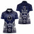 FSM Chuuk States Women Polo Shirt Micronesia Six 9 One Polynesian Tribal Pattern
