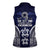 FSM Chuuk States Women Sleeveless Polo Shirt Micronesia Six 9 One Polynesian Tribal Pattern