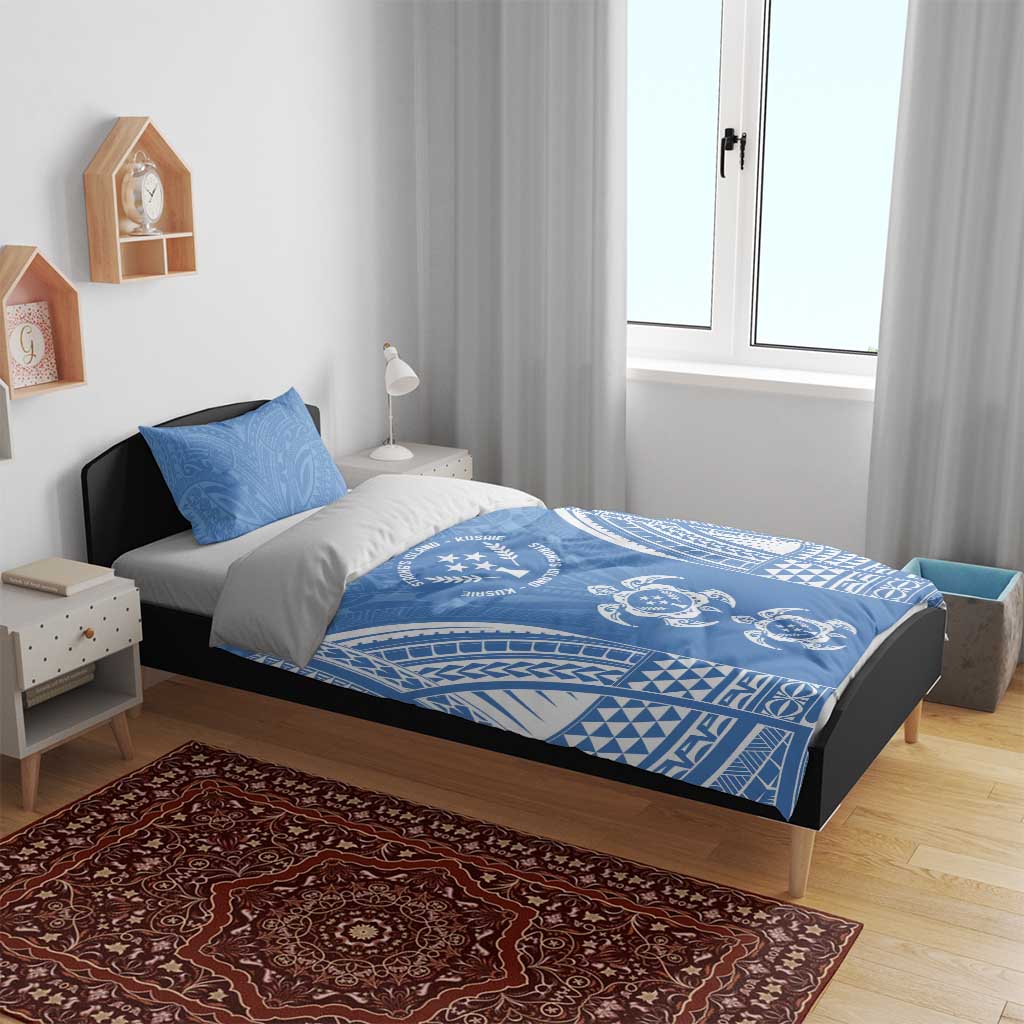 FSM Kosrae States Bedding Set Micronesia Six 9 One Polynesian Tribal Pattern