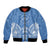 FSM Kosrae States Bomber Jacket Micronesia Six 9 One Polynesian Tribal Pattern
