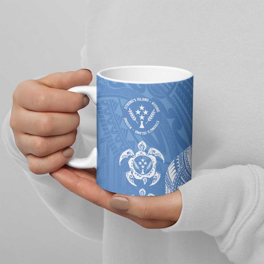 FSM Kosrae States Ceramic Mug Micronesia Six 9 One Polynesian Tribal Pattern - Polynesian Pride