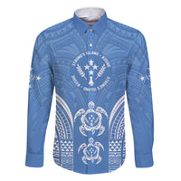 FSM Kosrae States Family Matching Long Sleeve Bodycon Dress and Hawaiian Shirt Micronesia Six 9 One Polynesian Tribal Pattern
