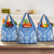 FSM Kosrae States Grocery Bag Micronesia Six 9 One Polynesian Tribal Pattern