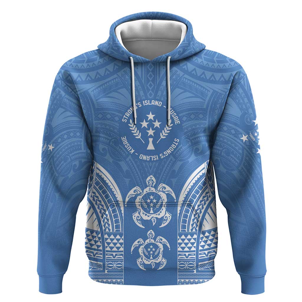 FSM Kosrae States Hoodie Micronesia Six 9 One Polynesian Tribal Pattern