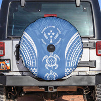 FSM Kosrae States Spare Tire Cover Micronesia Six 9 One Polynesian Tribal Pattern