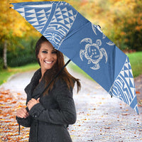 FSM Kosrae States Umbrella Micronesia Six 9 One Polynesian Tribal Pattern - Polynesian Pride