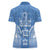FSM Kosrae States Women Polo Shirt Micronesia Six 9 One Polynesian Tribal Pattern