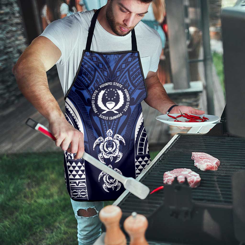 FSM Pohnpei States Apron Micronesia Six 9 One Polynesian Tribal Pattern - Polynesian Pride
