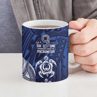 FSM Pohnpei States Ceramic Mug Micronesia Six 9 One Polynesian Tribal Pattern - Polynesian Pride