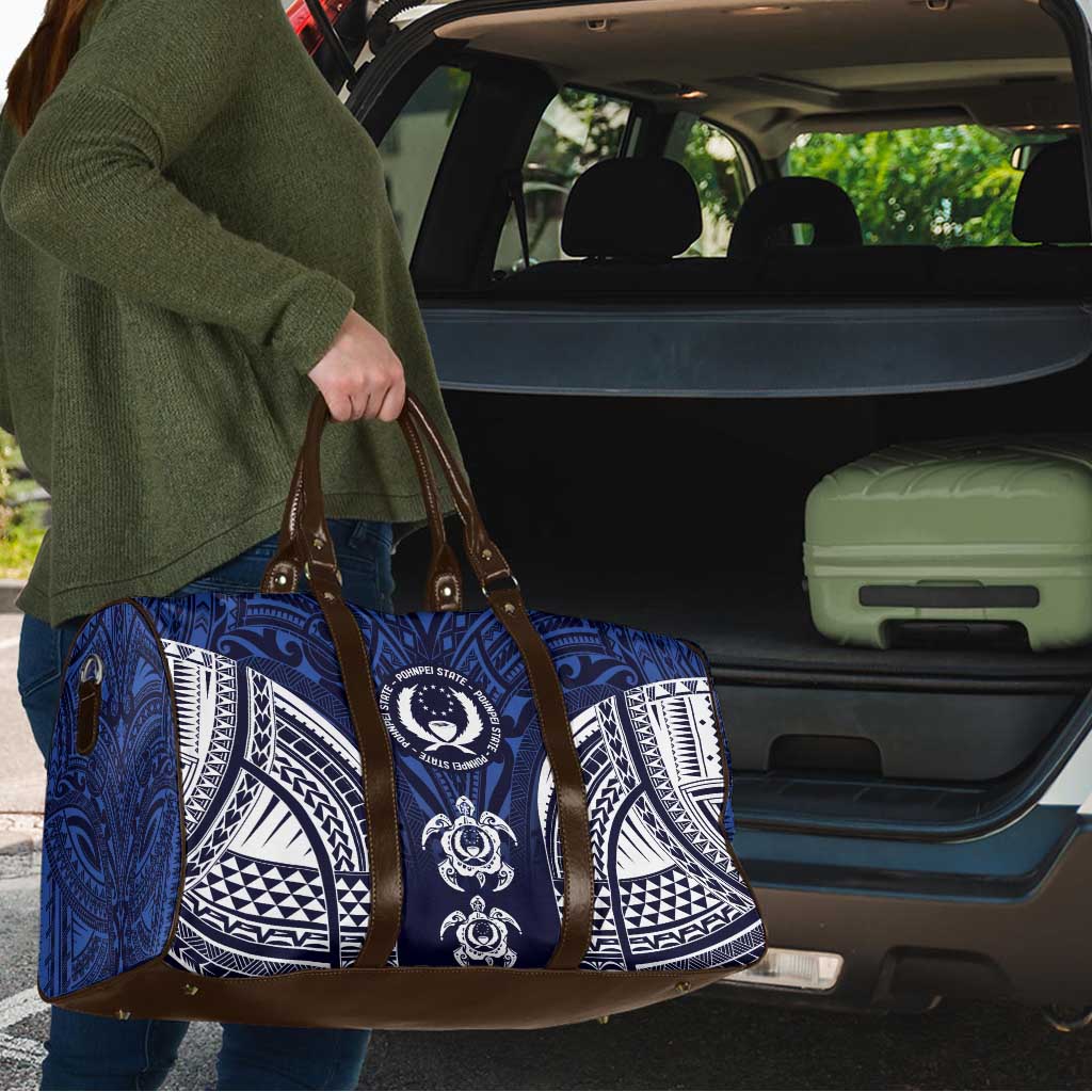 FSM Pohnpei States Travel Bag Micronesia Six 9 One Polynesian Tribal Pattern - Polynesian Pride