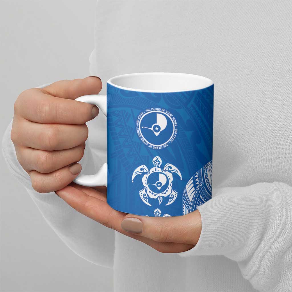 FSM Yap States Ceramic Mug Micronesia Six 9 One Polynesian Tribal Pattern LT9 - Polynesian Pride