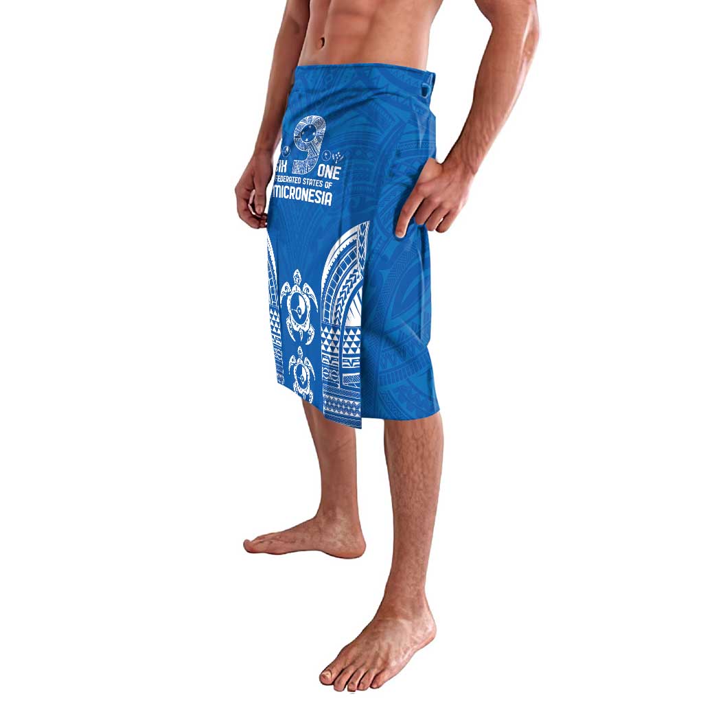 FSM Yap States Lavalava Micronesia Six 9 One Polynesian Tribal Pattern