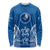 FSM Yap States Long Sleeve Shirt Micronesia Six 9 One Polynesian Tribal Pattern