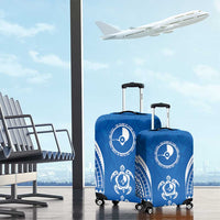 FSM Yap States Luggage Cover Micronesia Six 9 One Polynesian Tribal Pattern