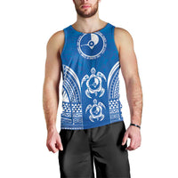 FSM Yap States Men Tank Top Micronesia Six 9 One Polynesian Tribal Pattern LT9 - Polynesian Pride