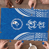 FSM Yap States Puzzle Micronesia Six 9 One Polynesian Tribal Pattern LT9 - Polynesian Pride