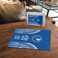 FSM Yap States Puzzle Micronesia Six 9 One Polynesian Tribal Pattern LT9 - Polynesian Pride