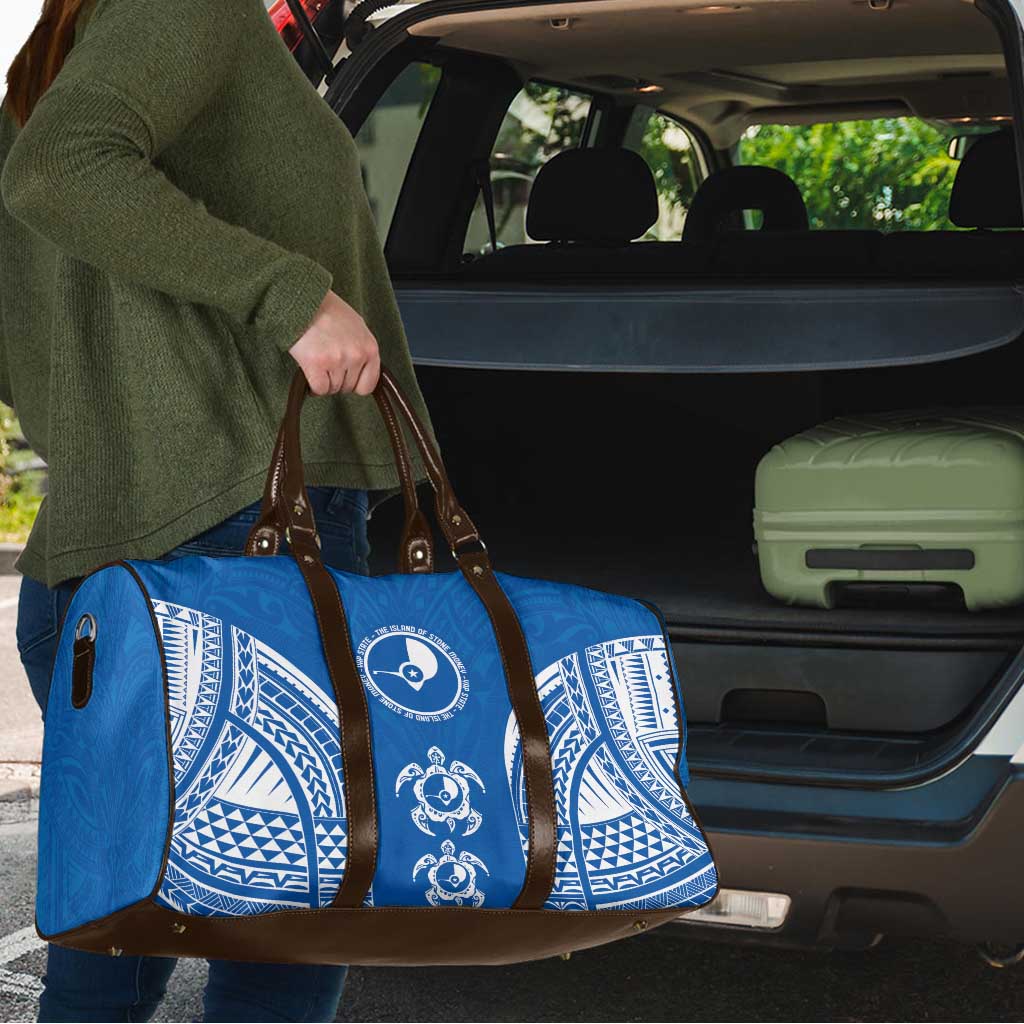FSM Yap States Travel Bag Micronesia Six 9 One Polynesian Tribal Pattern - Polynesian Pride