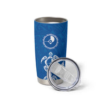 FSM Yap States Tumbler Cup Micronesia Six 9 One Polynesian Tribal Pattern