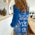 FSM Yap States Women Casual Shirt Micronesia Six 9 One Polynesian Tribal Pattern