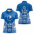FSM Yap States Women Polo Shirt Micronesia Six 9 One Polynesian Tribal Pattern
